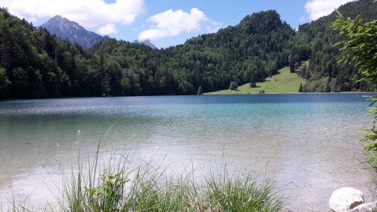 Ferienwohnung Auszeit Vils Esterno foto