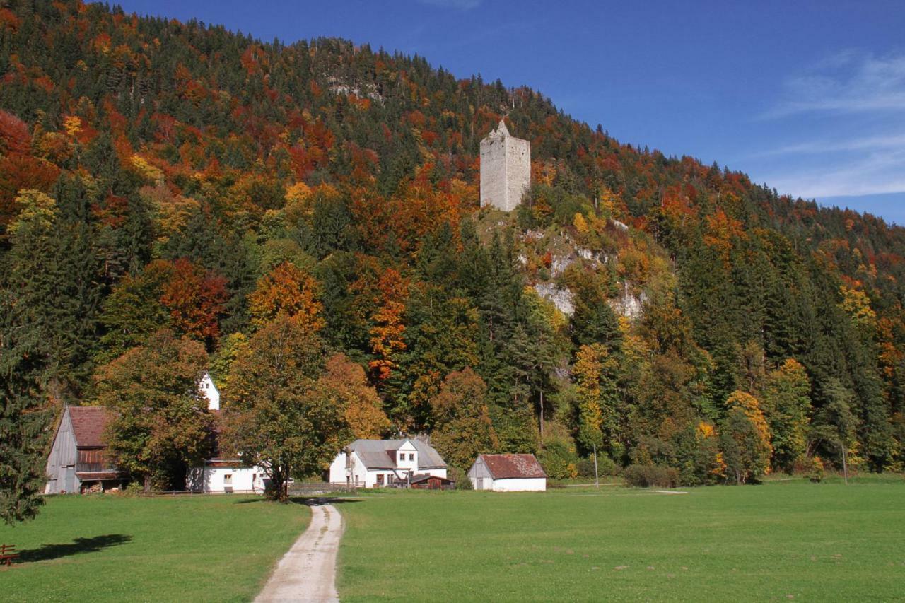 Ferienwohnung Auszeit Vils Esterno foto